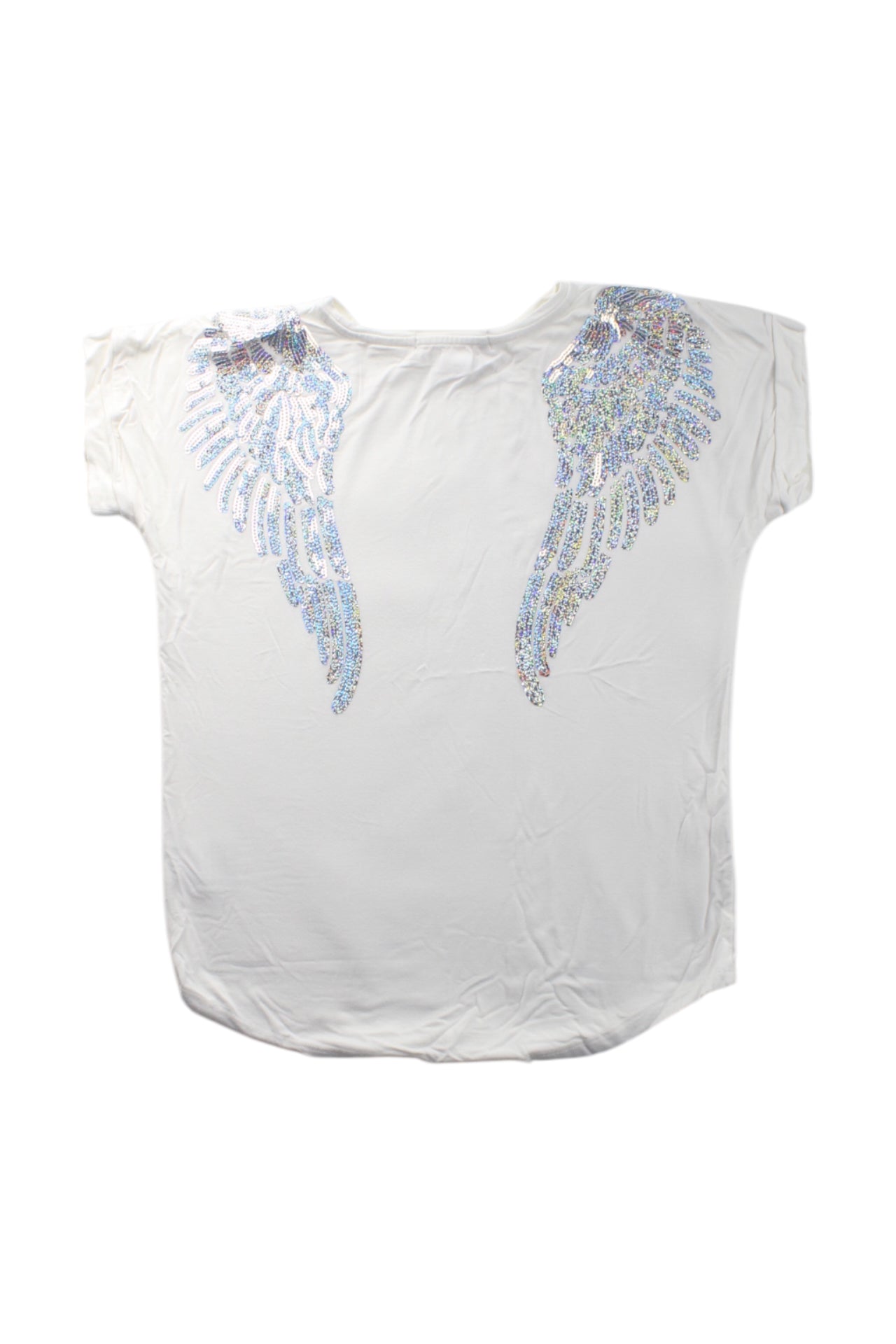 Angel's Face Button Detail Top for Girls Age 8-9 Years | Cute Blouse for School, Parties & Special Occasions