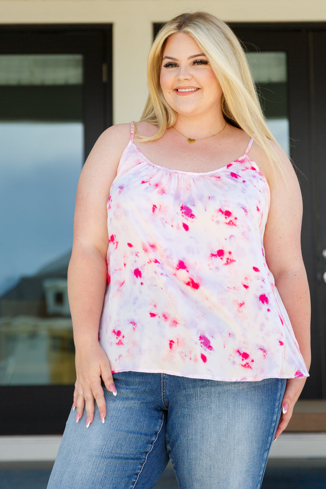 Floral Camisole Top - Women's Lace Summer Tank Tops for Casual Wear, Beach Outfits & Boho Style | Everything is Fine Print