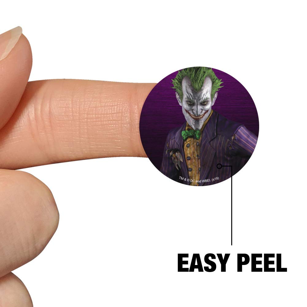 Batman Arkham Asylum Video Game Joker Stickers - Scrapbooking, Planner & Crafting Supplies for DIY Projects, Bullet Journals & Gift Decoration