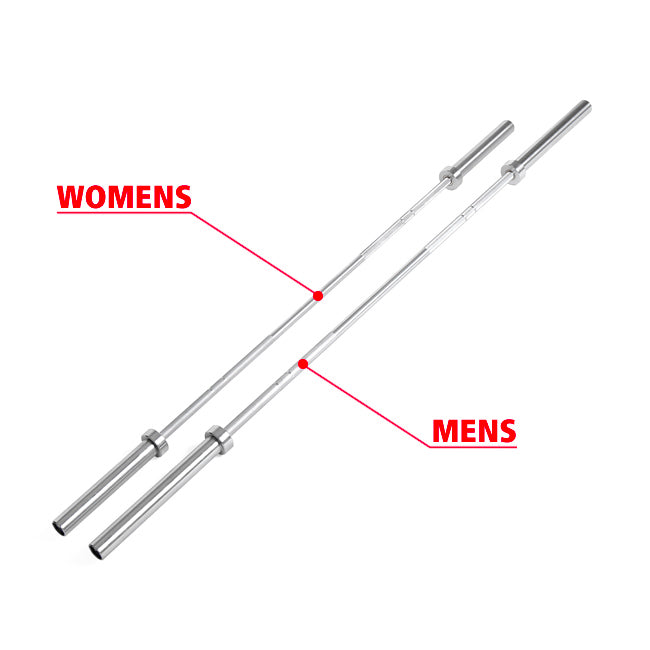 XM Fitness Women's Lifting Bar - 1200lbs Capacity - Olympic Weightlifting Bar for CrossFit, Powerlifting & Home Gym Workouts