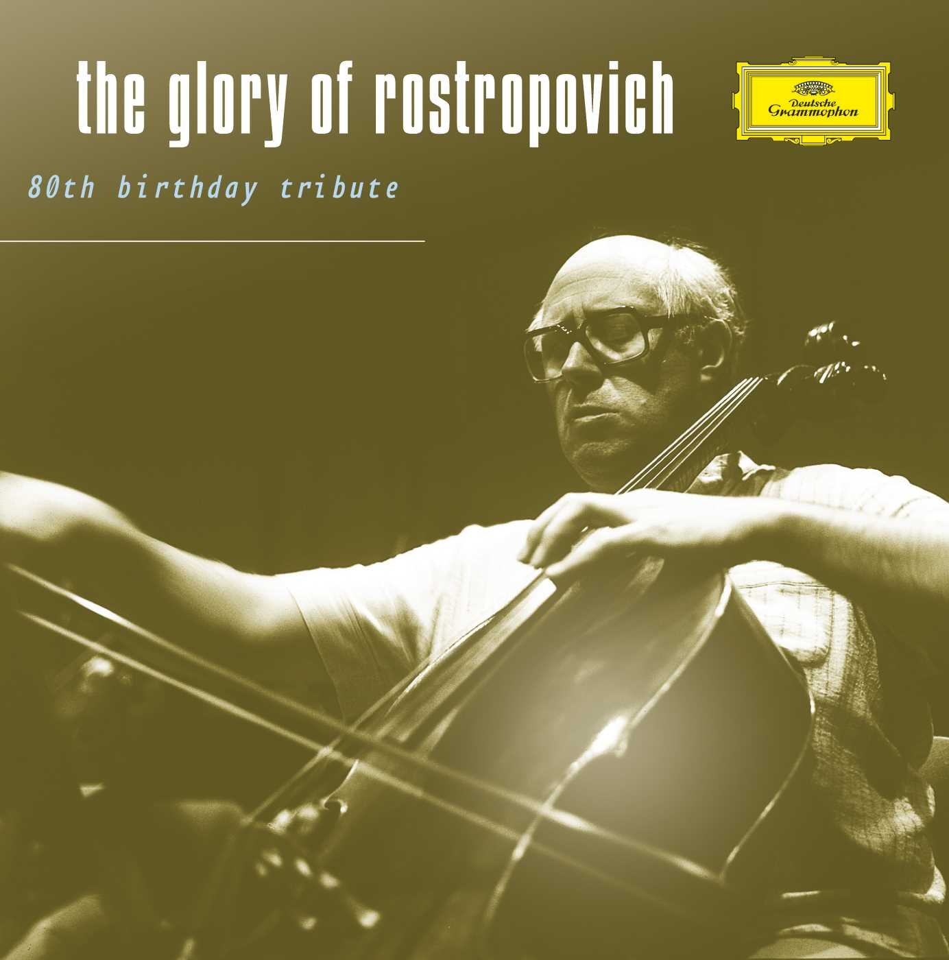 The Glory of Rostropovich: 80th Birthday Tribute - Classical Music CD for Cello Lovers, Perfect for Gifting & Special Occasions