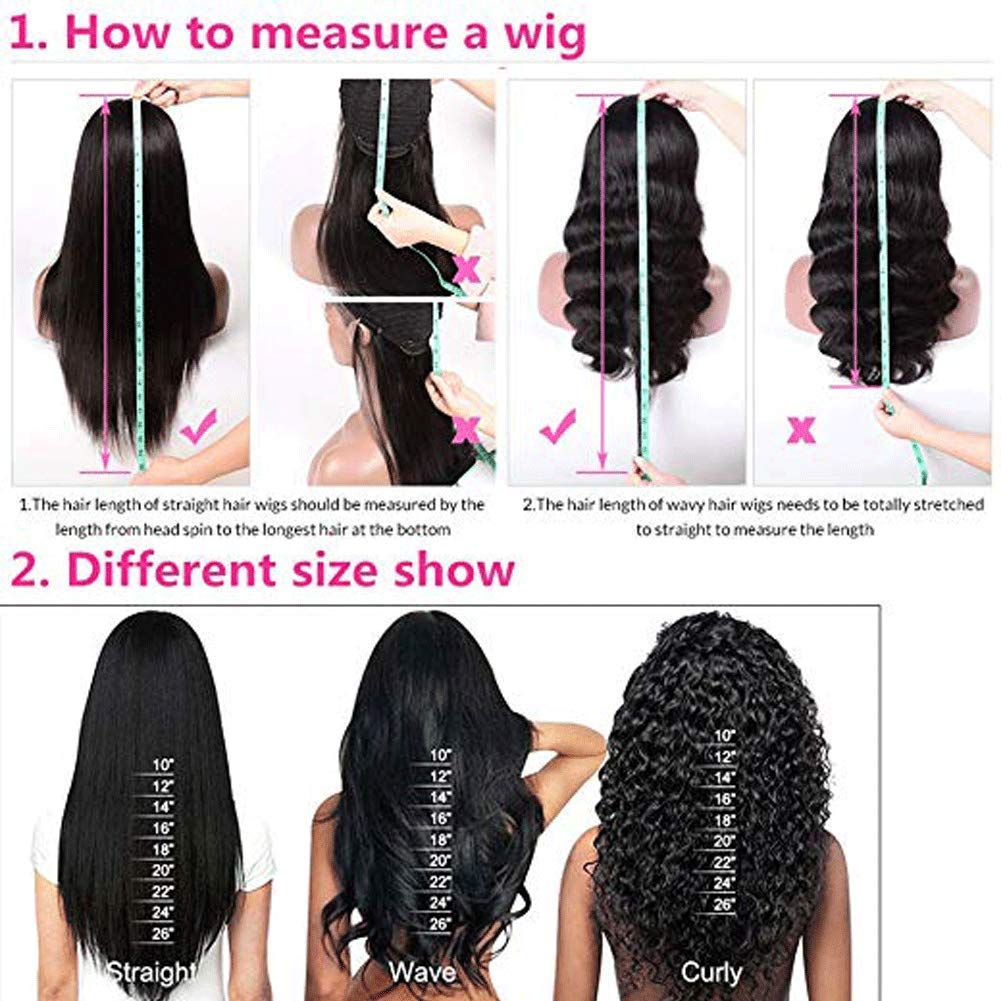 9A Brazilian Virgin Human Hair Wigs for Black Women - Glueless Lace Front Wig with Baby Hair, Pre-Plucked Body Wave, 130% Density, 12 Inch Small Cap (Perfect for Daily Wear, Parties & Special Occasions)