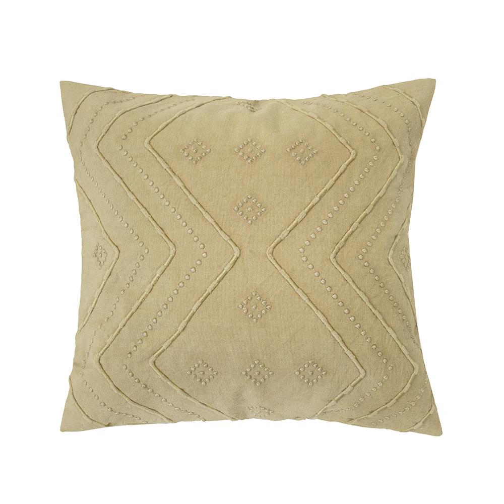 Premium Durack Cushion 45x45cm - Soft Flax Linen Cover by Bambury - Perfect for Sofa, Bed, Chair & Home Decor