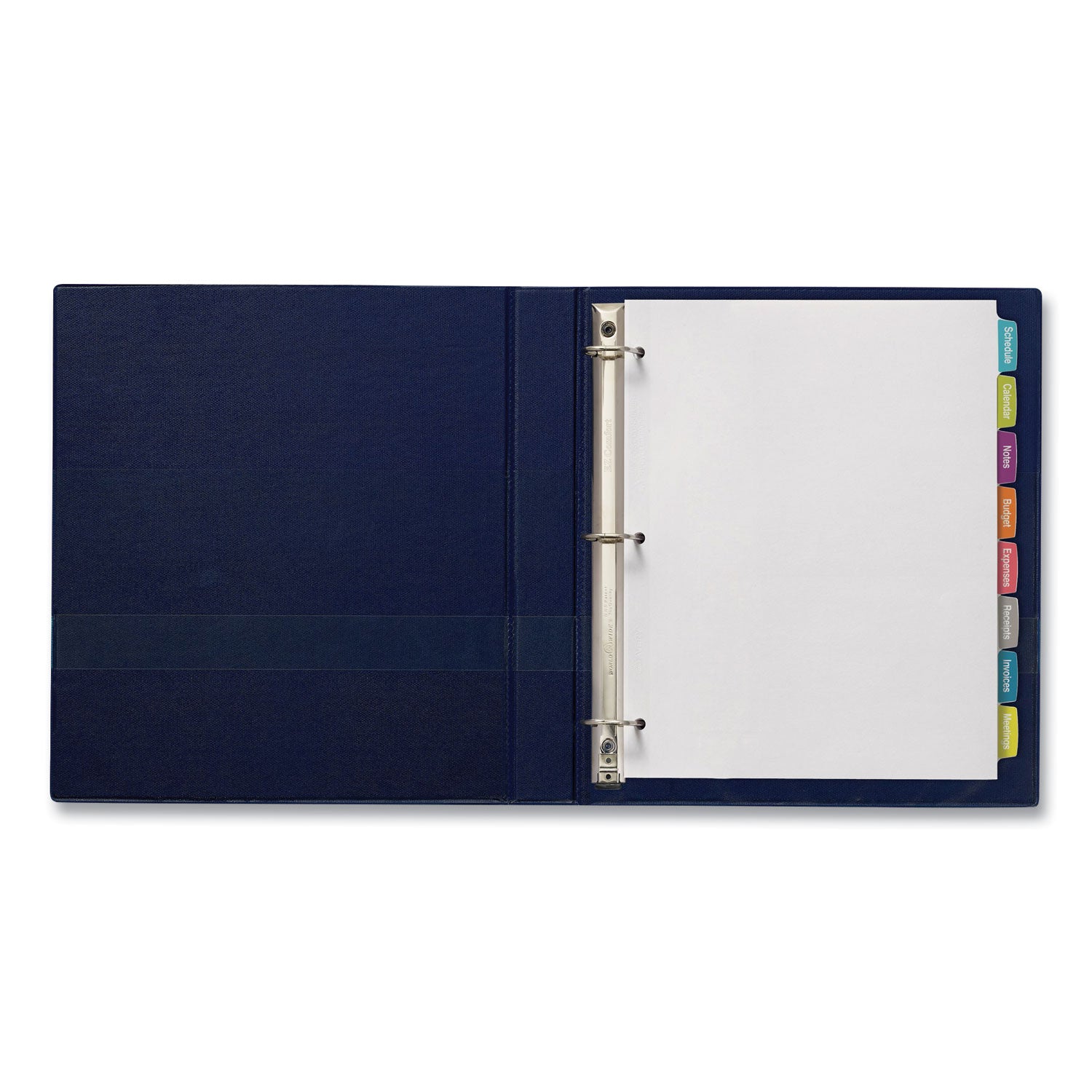 Avery Big Tab Printable White Label Tab Dividers - 8 Tabs, Letter Size 11 x 8.5 Inches, White, 4 Sets - Perfect for Office Organization, School Binders & Filing Systems