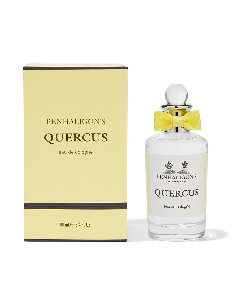 Penhaligon's Quercus Unisex Cologne Spray 3.4 oz - Fresh Citrus & Woody Fragrance for Men & Women - Perfect for Daytime Wear, Office & Special Occasions