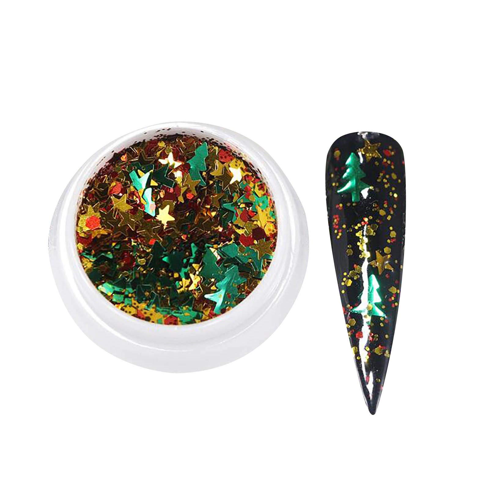 Festive Christmas Nail Art Stickers - Snowflake, Bell & Star Designs for Women & Girls | DIY Holiday Nail Decorations for Parties, Gift Giving & Seasonal Celebrations