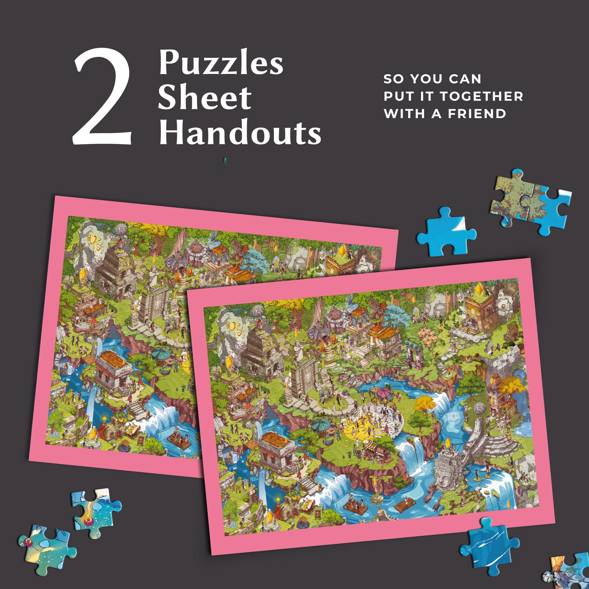 1000-Piece Time Warp Puzzle - Challenging Day & Night Changing Jigsaw for Adults (26.625x19.25in) - Perfect for Family Game Nights, Brain Training & Home Decor | Starwatchers Collection