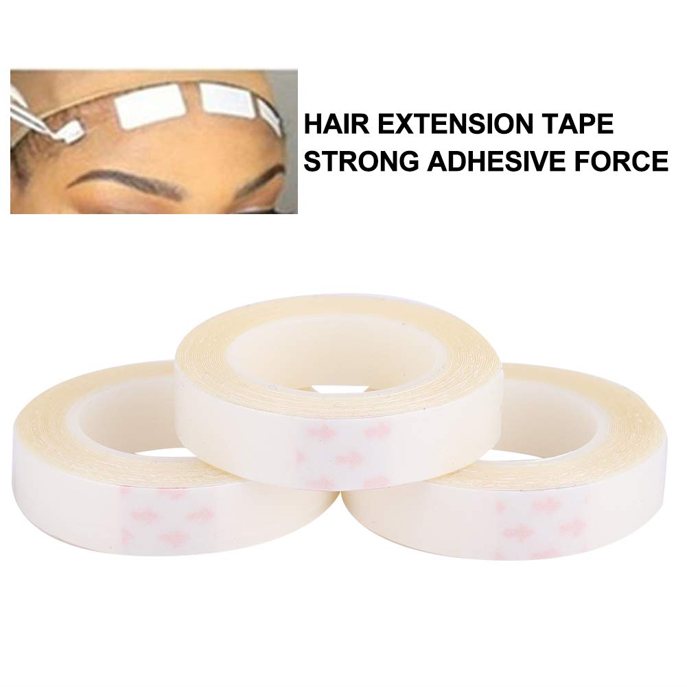 EXCLUZO Double Sided Hair Extension Tape - Strong Hold Wig Adhesive for Invisible Hair Extensions & Weaves | Perfect for Daily Wear, Cosplay & Special Occasions