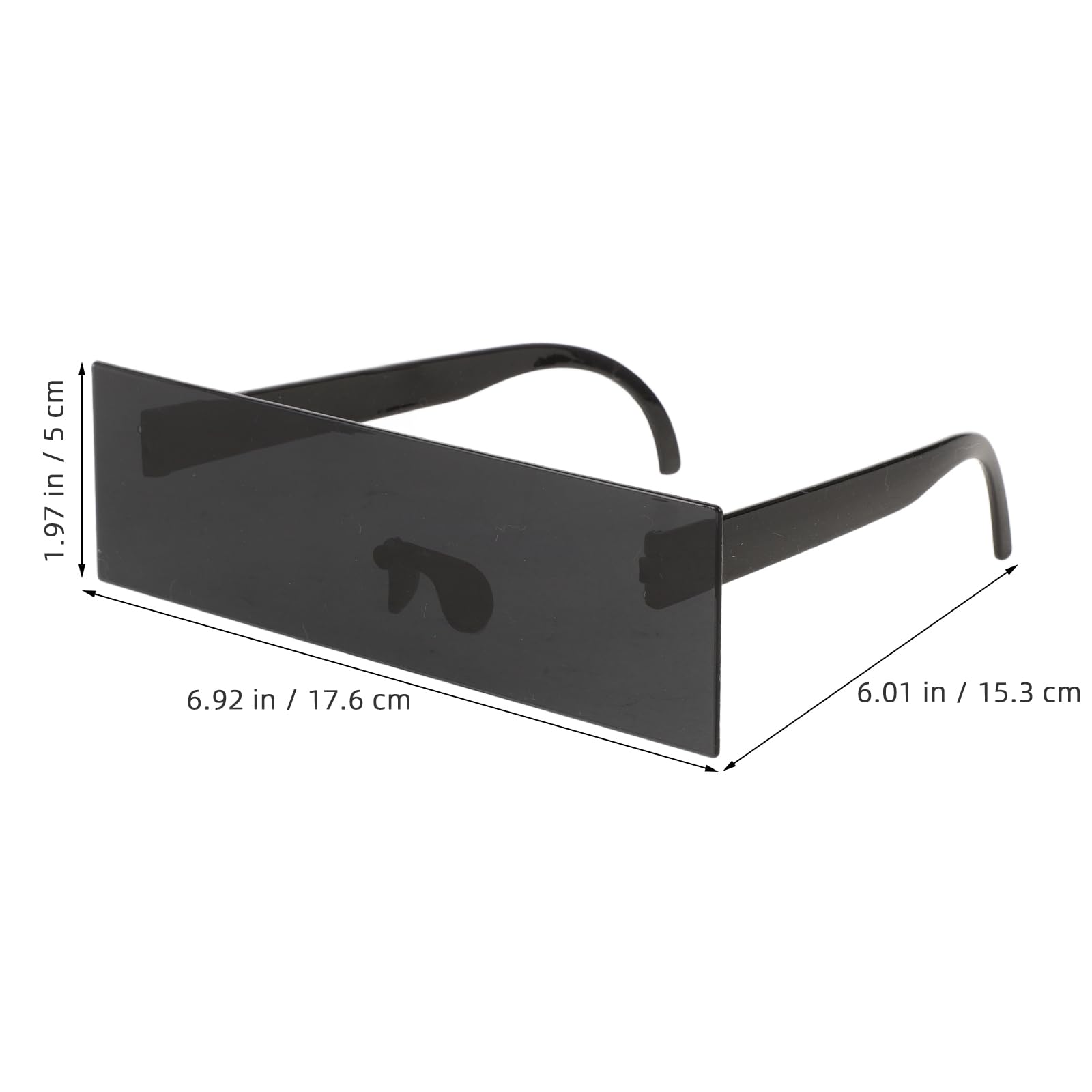 8-Bit Mosaic Glasses for Halloween & Party Dress Up - Kids Sunglasses for Meme & Disco Costumes