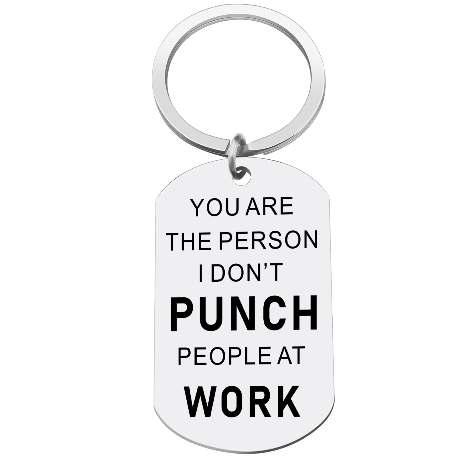 Funny Christmas Keychain Gifts for Coworkers - Stocking Stuffers for Men, Women, Boss & Friends - Unique White Elephant Gifts for Adults (Perfect for Office Parties, Secret Santa & Holiday Exchanges)