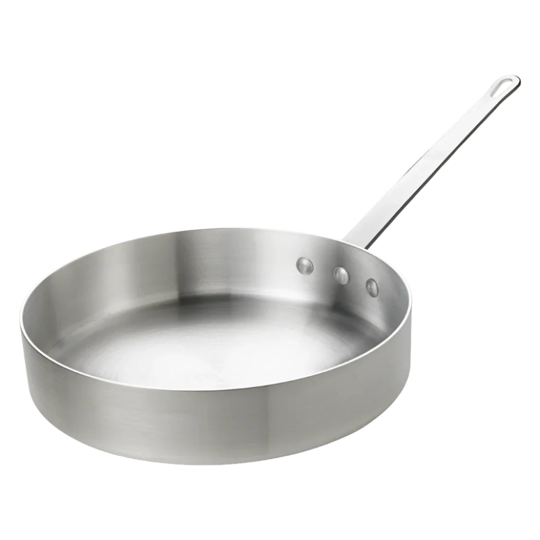 Thermalloy 15.5-Inch Aluminum Sauté Pan with 3-Ply High Performance Base - Perfect for Searing, Frying & Cooking Family Meals
