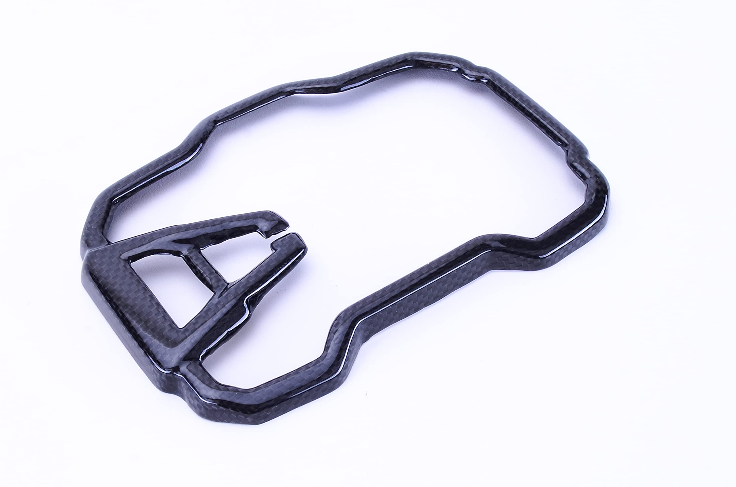 Best Carbon Fiber Instrument Cover Panel for Ducati Multistrada 950 & 1260 - Durable Motorcycle Dash Protector for Adventure Riding & Daily Commutes
