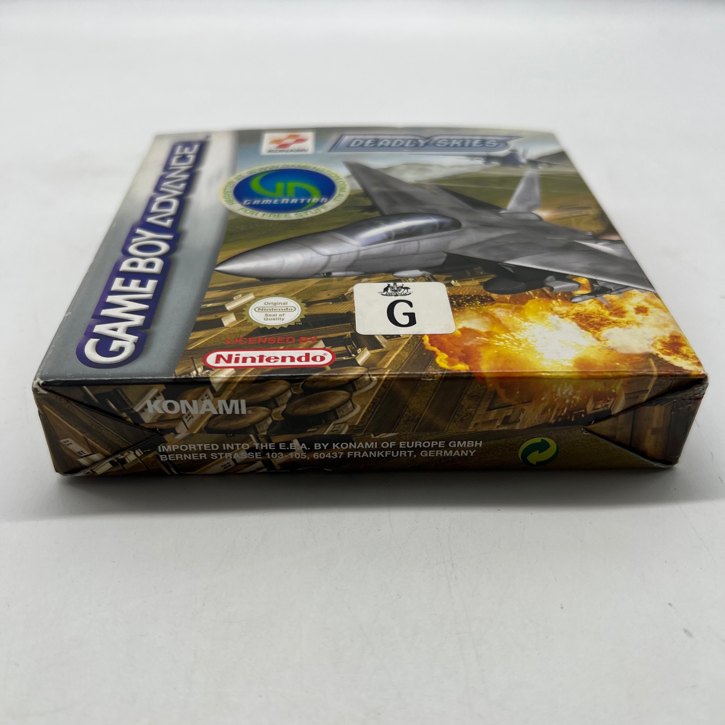 Deadly Skies GBA Game - Complete Boxed PAL Version for Game Boy Advance - Perfect for Retro Gaming & Collectors
