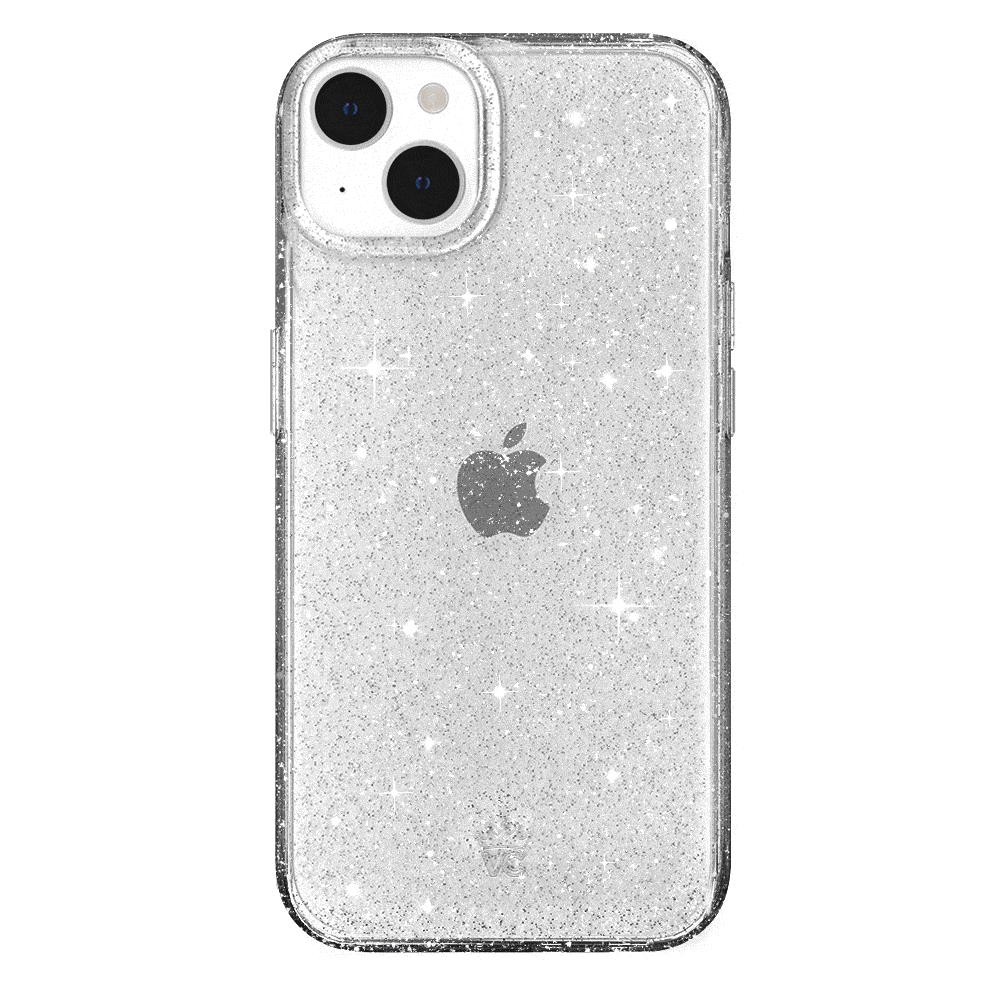 Sparkling Stardust Glitter iPhone Case - Protective & Stylish Cover for iPhone 13/14/15 Pro Max - Perfect for Parties, Festivals & Everyday Glam
