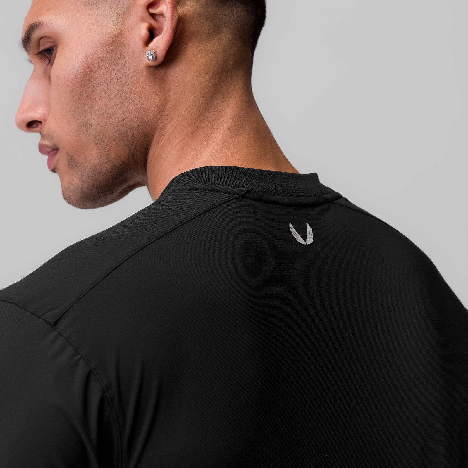 ASRV Tetra Lite Ice Zip Tee - Men's Performance Cooling Workout Shirt with Moisture Wicking Technology for Running, Gym & Outdoor Activities