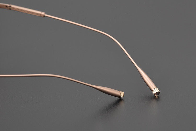 Titanium Round Eyeglass Frames - Lightweight & Durable Metal Glasses for Men & Women | Perfect for Reading, Driving & Fashion Accessories