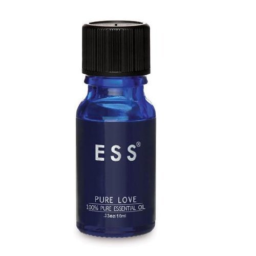 ESS Aromatherapy Pure Love 100% Pure Essential Oil Blend - 0.33 fl oz for Relaxation, Massage & Diffuser | Stress Relief & Mood Enhancement