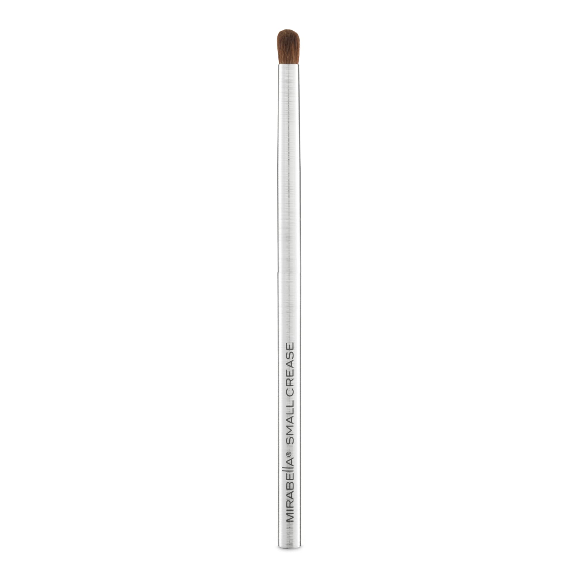 Premium Mirabella Small Crease Eyeshadow Brush - Professional Vegan Makeup Brush Set with Synthetic Bristles & Handcrafted Aluminum Handle | Perfect for Eyeshadow Blending, Contouring & Professional Makeup Application