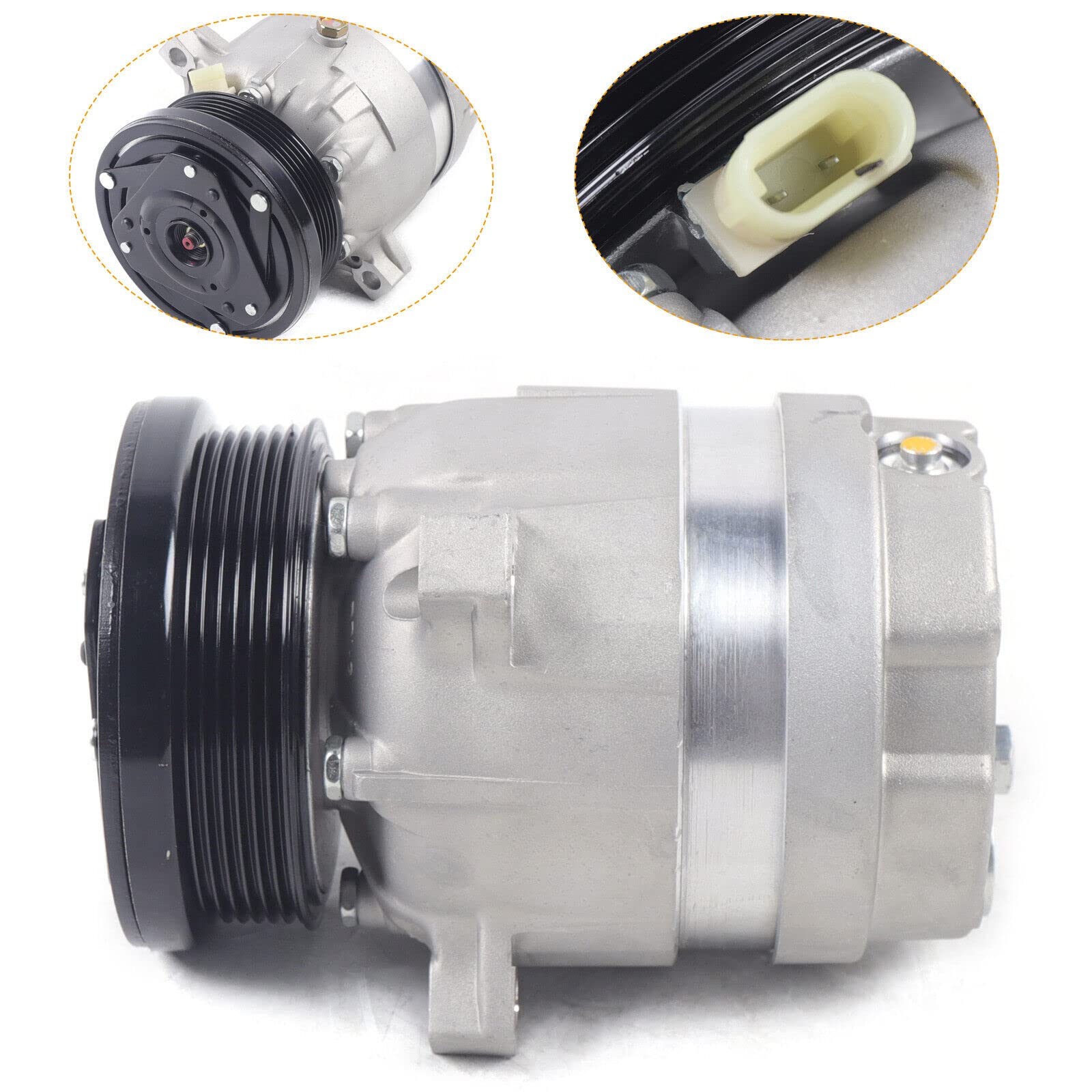 Buick Regal 1998-2003 3.8L AC Compressor with Clutch - Replacement Air Conditioner Compressor for Cooling System | Perfect for Summer Driving & HVAC Repair