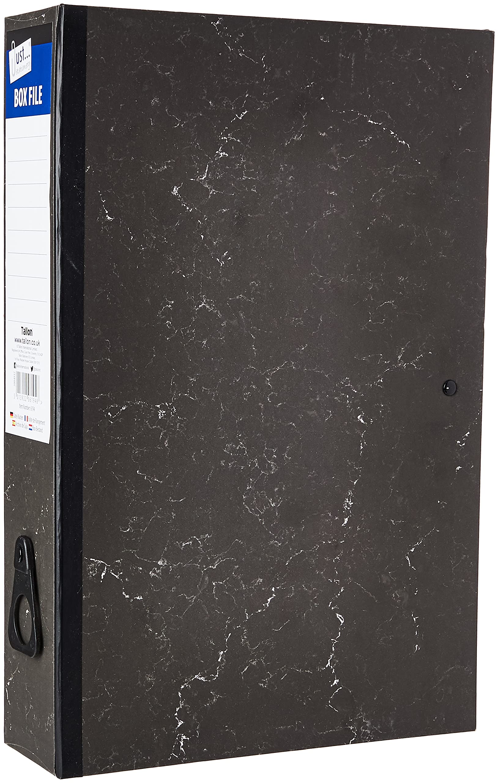 Sturdy Document Box File - Organize & Store Papers Securely - Perfect for Office, Home & School Use