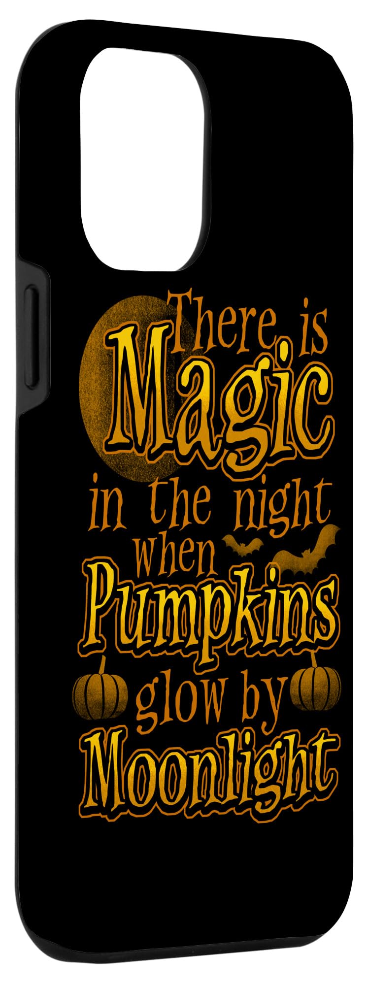 iPhone 12 Pro Max Case - Premium Protective Cover with Magical Night Pumpkin Glow Design | Perfect for Halloween, Fall Season & Everyday Use