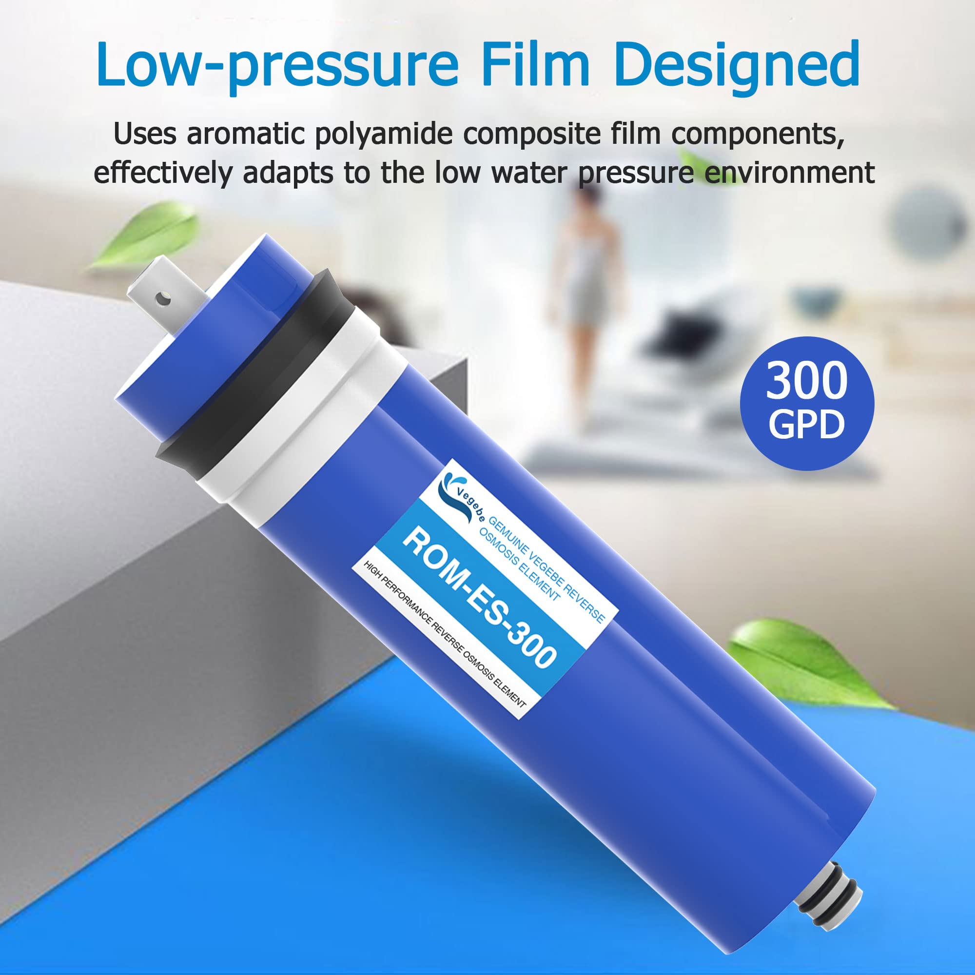 300 GPD RO Membrane Filter 12