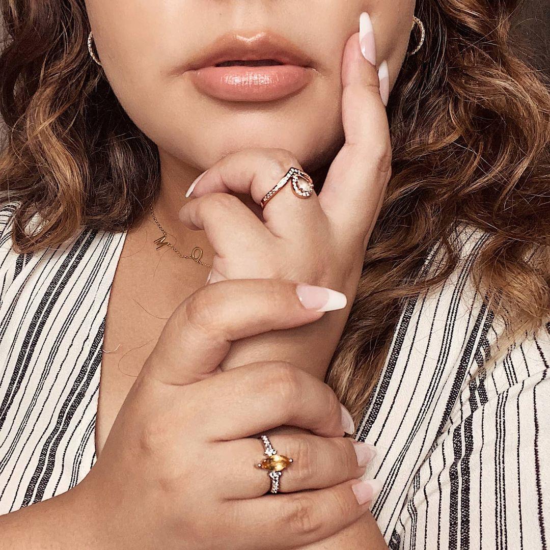 White Topaz Teardrop Ring - Elegant Sterling Silver Jewelry for Women | Perfect for Weddings, Anniversaries & Special Occasions