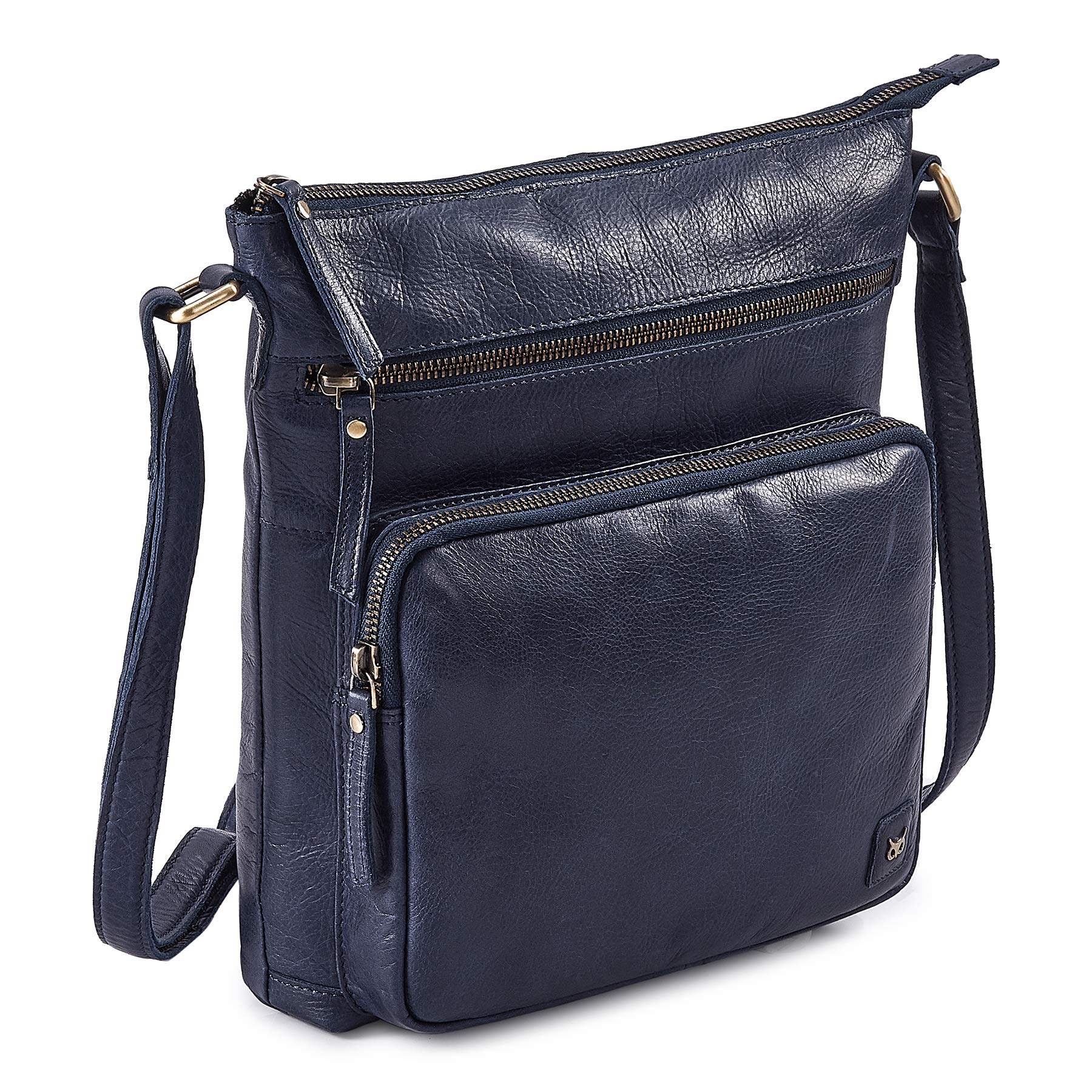 Genuine Leather Crossbody Bags for Women - Handmade Shoulder Purse with Multiple Pockets | Stylish & Trendy Handbag for Work, Travel & Everyday Use