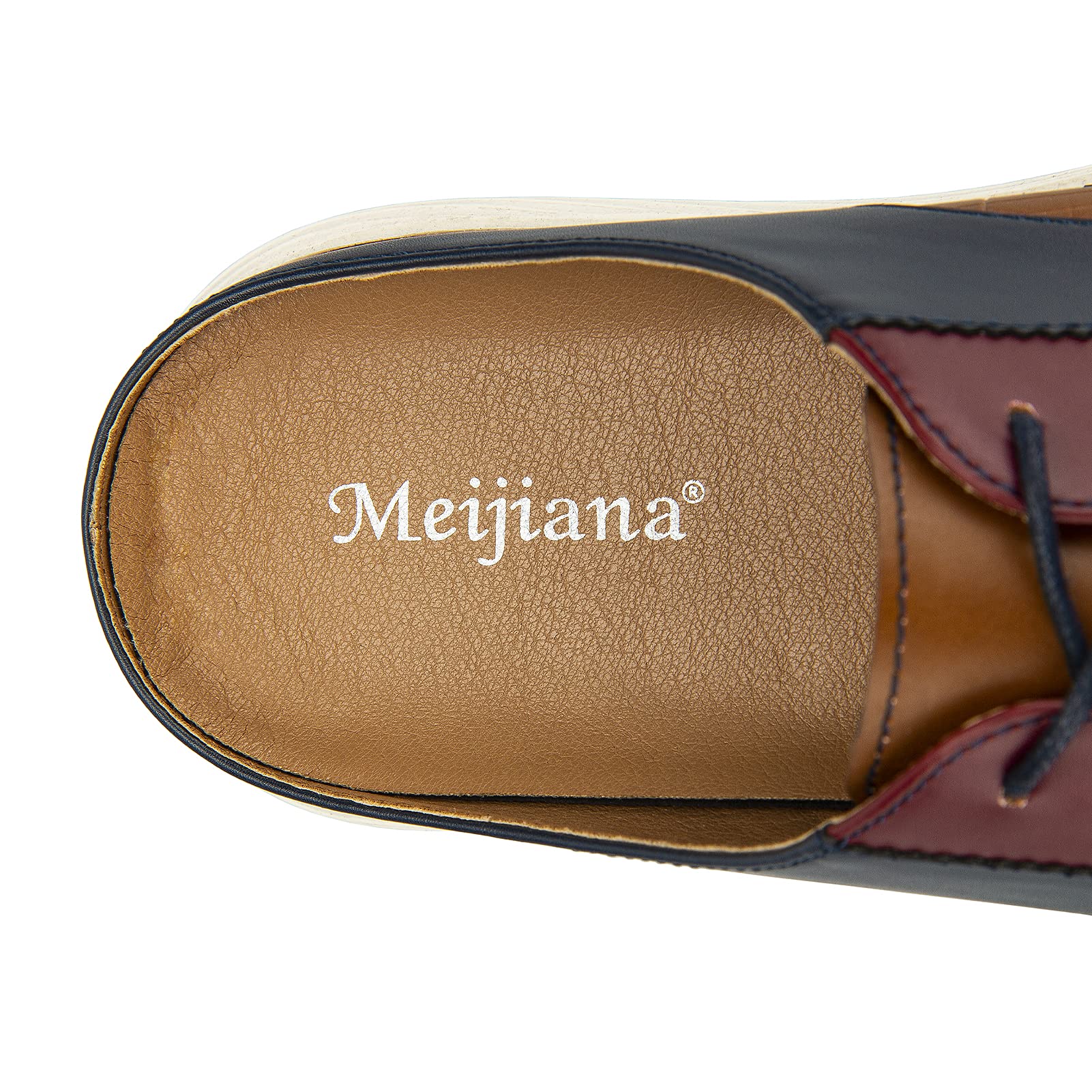 Meijiana Men's Backless Loafers - Breathable Open Back Casual Slippers for Summer | Comfortable Slip-On Shoes for Home, Beach & Outdoor Wear