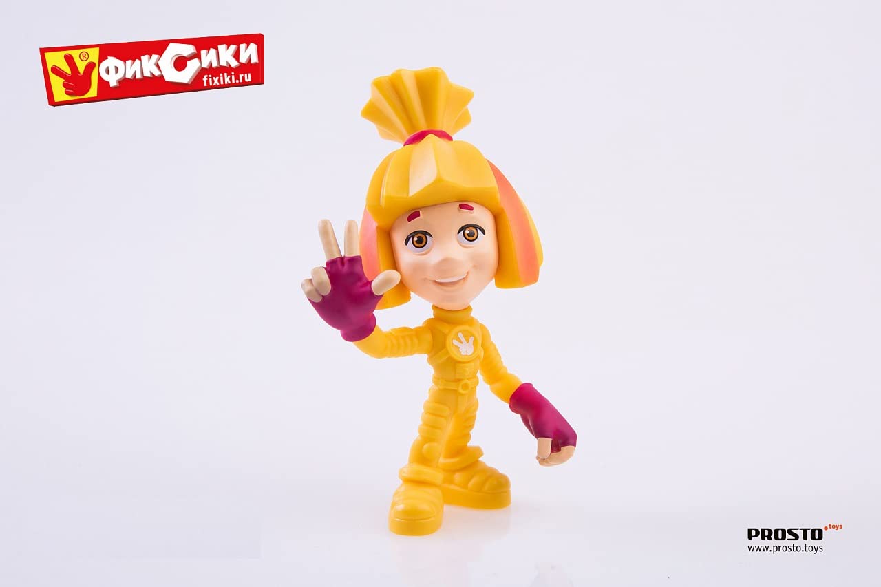 Fixiki Collectible Action Figures - Simka & Prosto Toys for Kids | Fun Educational Play, Gift for Children, Birthday Party Favors & Collectors Display