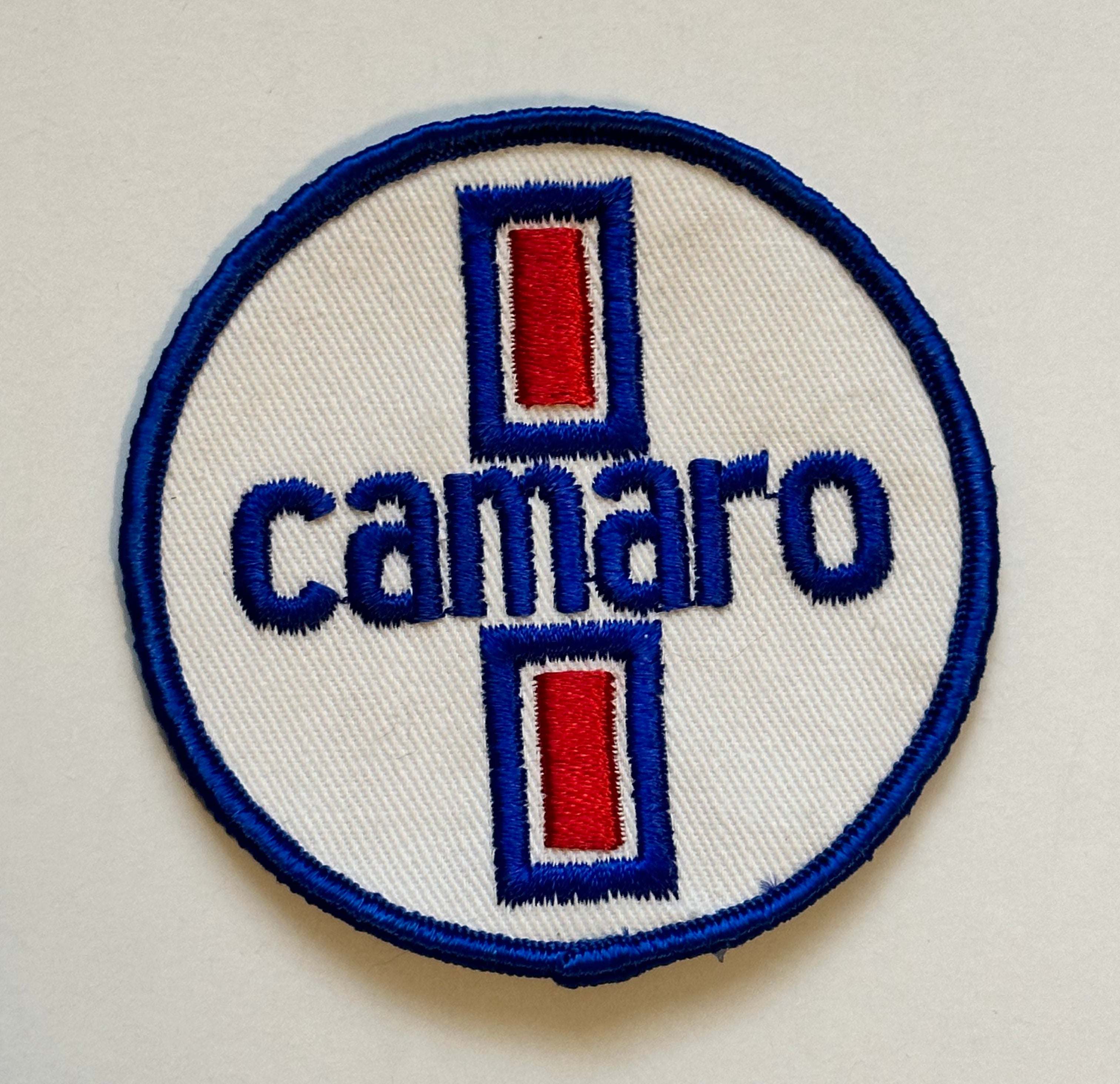 Vintage 1980s Camaro Car Embroidered Patch - Classic Chevy Muscle Car Badge for Jackets, Hats & Bags - Perfect for Car Enthusiasts & Collectors