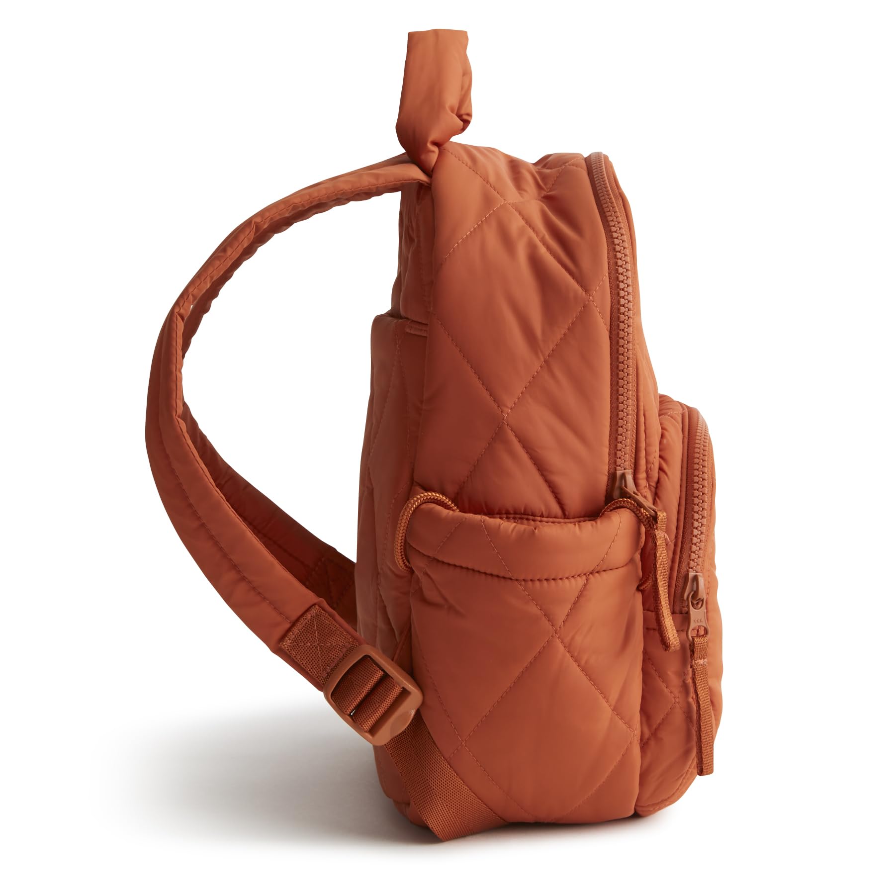 Vera Bradley Women's Lightweight Small Banbury Backpack - Potter's Clay | Compact Travel Backpack for Work, School & Everyday Use