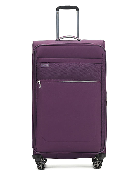 Tosca TCA720 Vega 32-inch Large Spinner Suitcase - Durable Expandable Luggage for Travel, Business Trips & Vacations | Plum Color