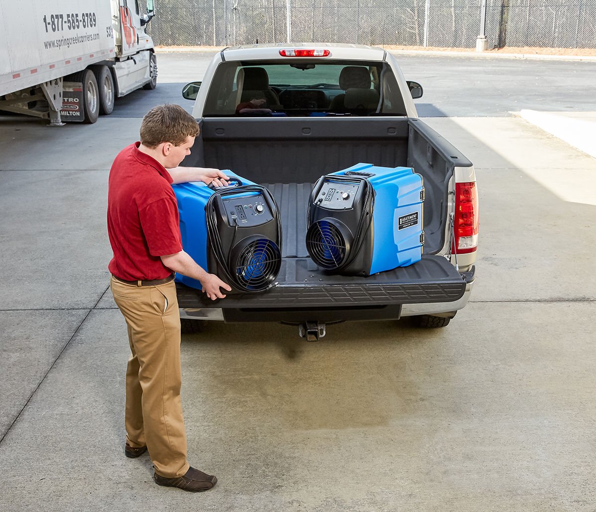 Predator 750 Portable Air Scrubber with True HEPA Filtration System | Industrial & Home Air Purifier for Dust, Mold & Allergen Removal | Perfect for Workshops, Basements & Allergy Relief