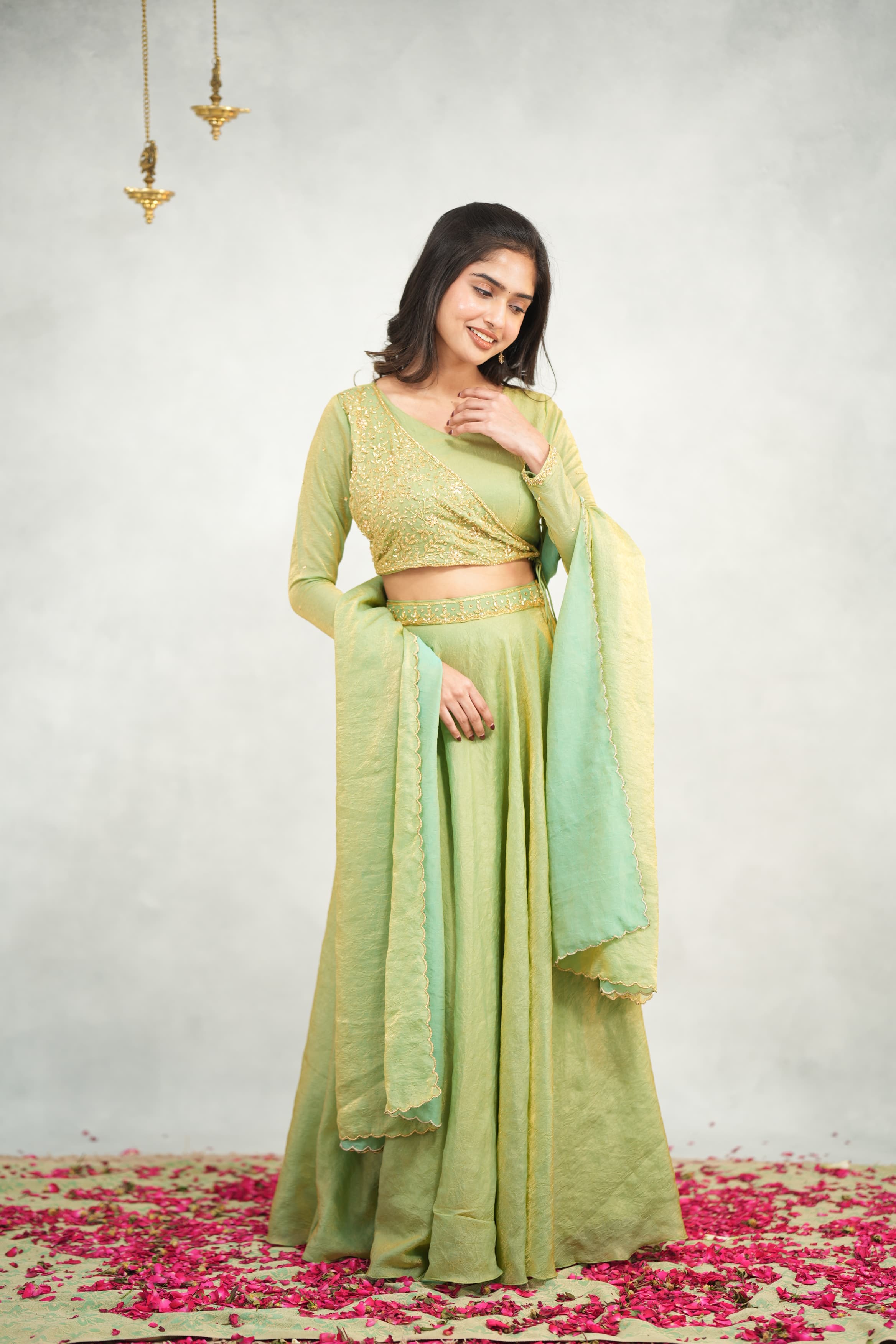 Meena Premium Designer Drape Wear for Women - Elegant & Stylish Outfits for Parties, Weddings & Special Occasions