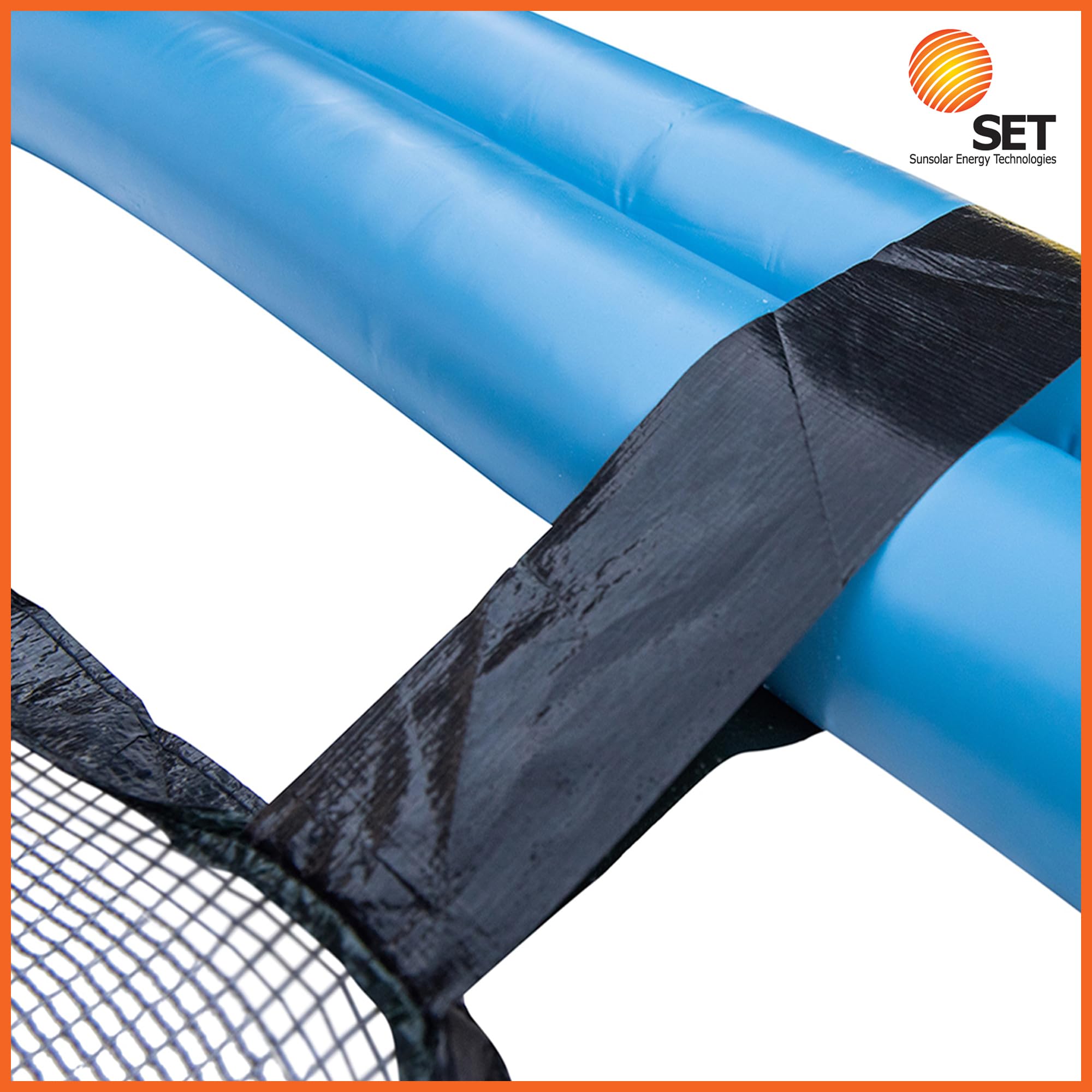 SET Sunsolar Energy Technologies 14x28 Ft Rectangle Inground Pool Leaf Net Cover with 4 Ft Overlap - UV Resistant Lightweight Black Fabric for Swimming Pool Protection | Perfect for Fall Season, Winter Pool Cover Alternative, and Year-Round Debris Prevention