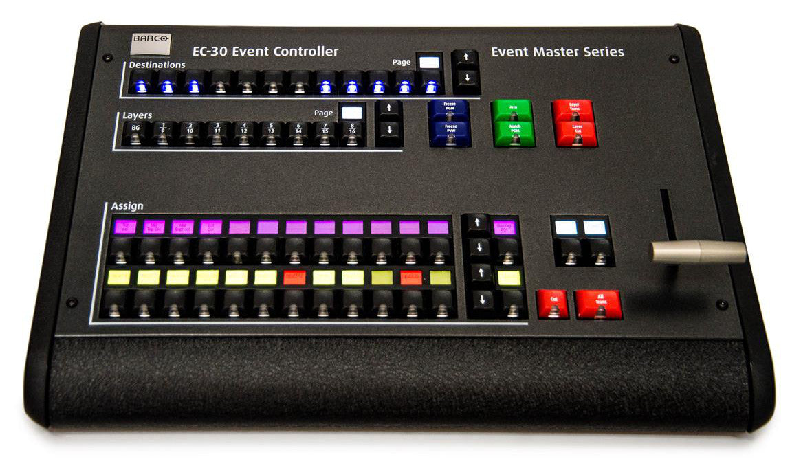 Barco EC-30 Event Controller - Professional AV Control System for Live Events, Conferences & Theaters | Seamless Integration & Easy Operation