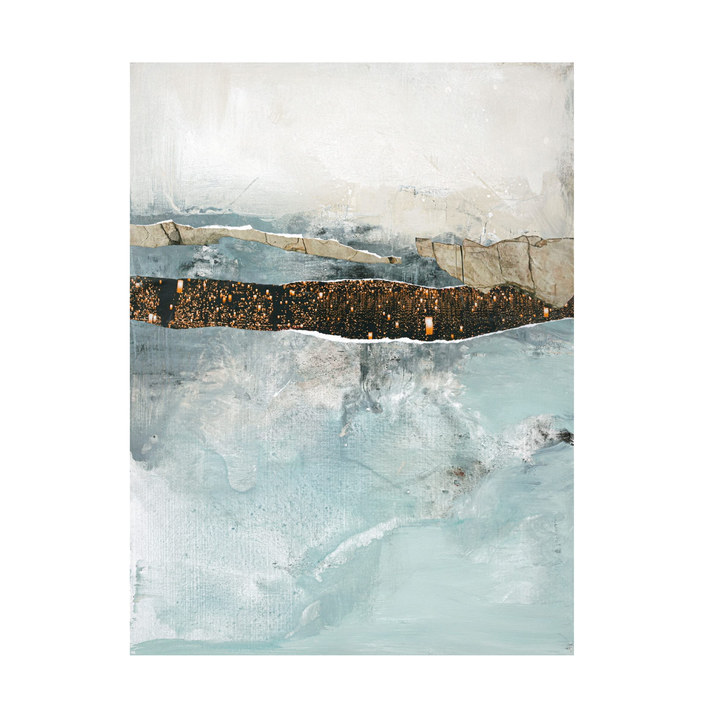 Design Fabrikken 'Art Piece 2' Canvas Wall Art Print - Modern Home Decor for Living Room, Bedroom & Office | Trademark Fine Art Collection