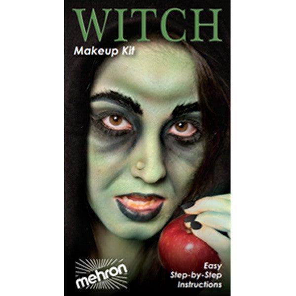 Mehron Witch Character Kit - Professional Halloween Makeup Set for Costumes & Cosplay - Perfect for Halloween, Theatrical Performances, and Fantasy Events