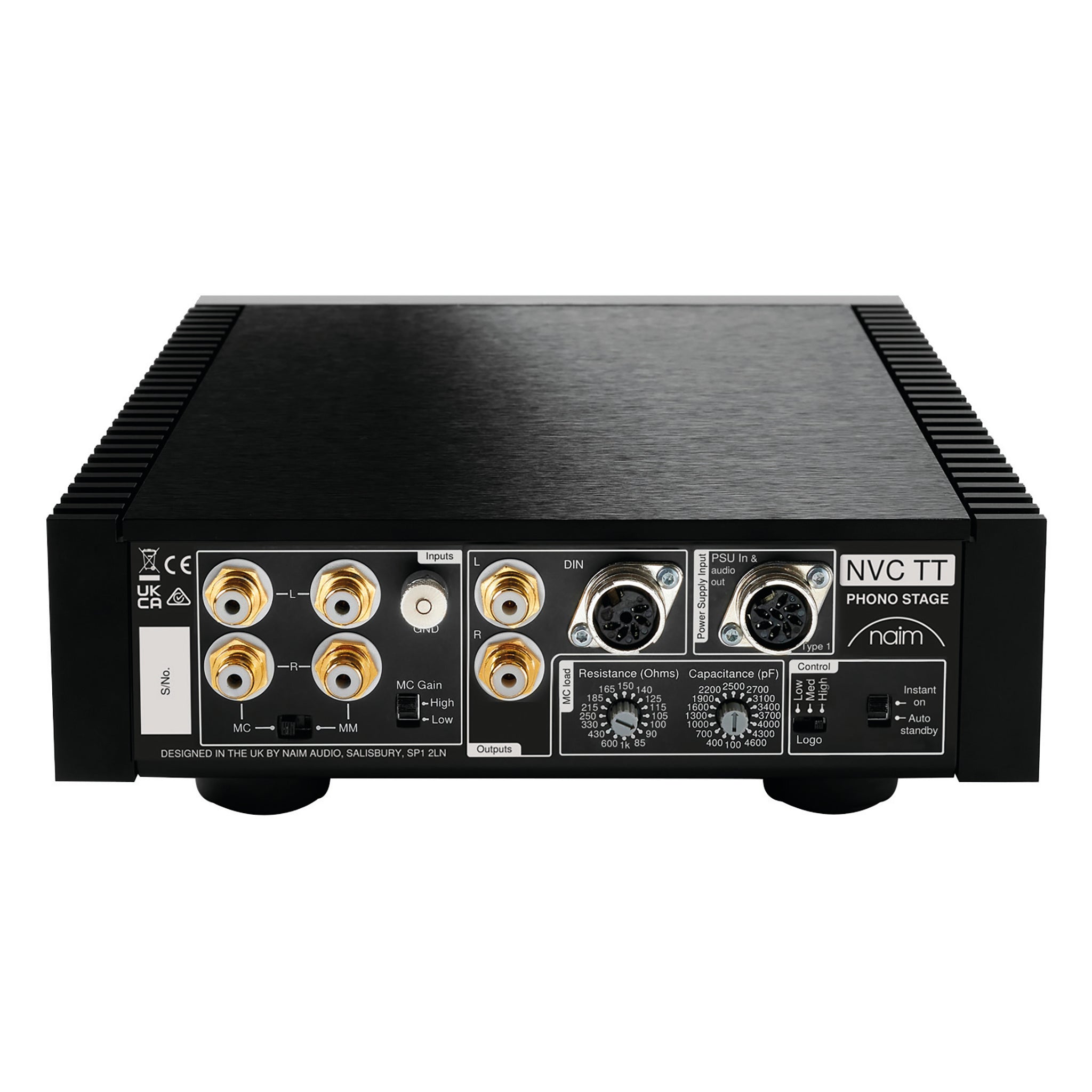 Naim NVC TT MM/MC Phono Preamplifier - High-End Turntable Preamp for Vinyl Records | Perfect for Home Audio Systems & Music Enthusiasts