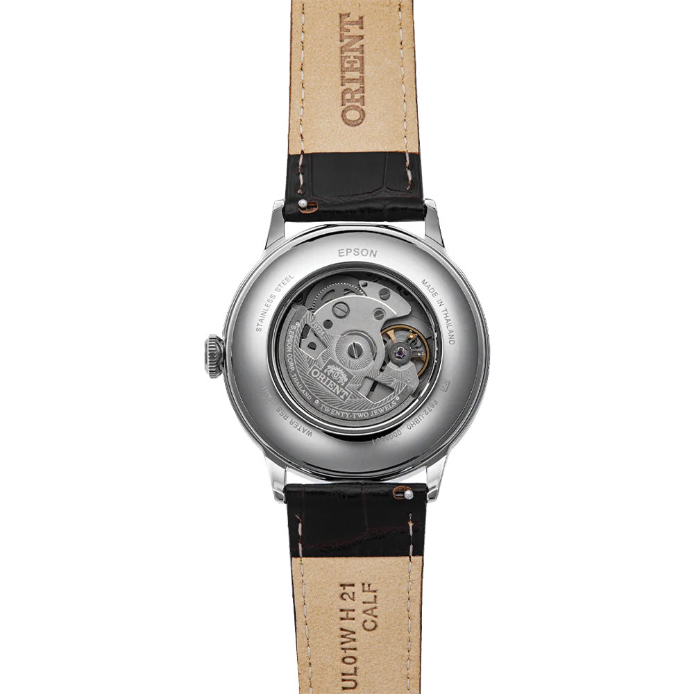 Bambino Version 2 40.5mm Green Dial Leather Strap Watch - Perfect for Business, Casual & Formal Occasions