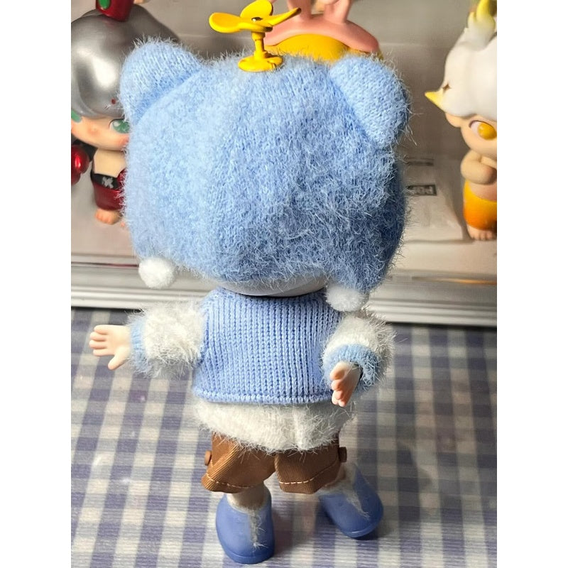 DIMOO Pilot Bear Collectible Action Figure - Cute & Detailed Model Toy for Kids & Adults - Perfect for Display, Gifts, and Role Play Scenes