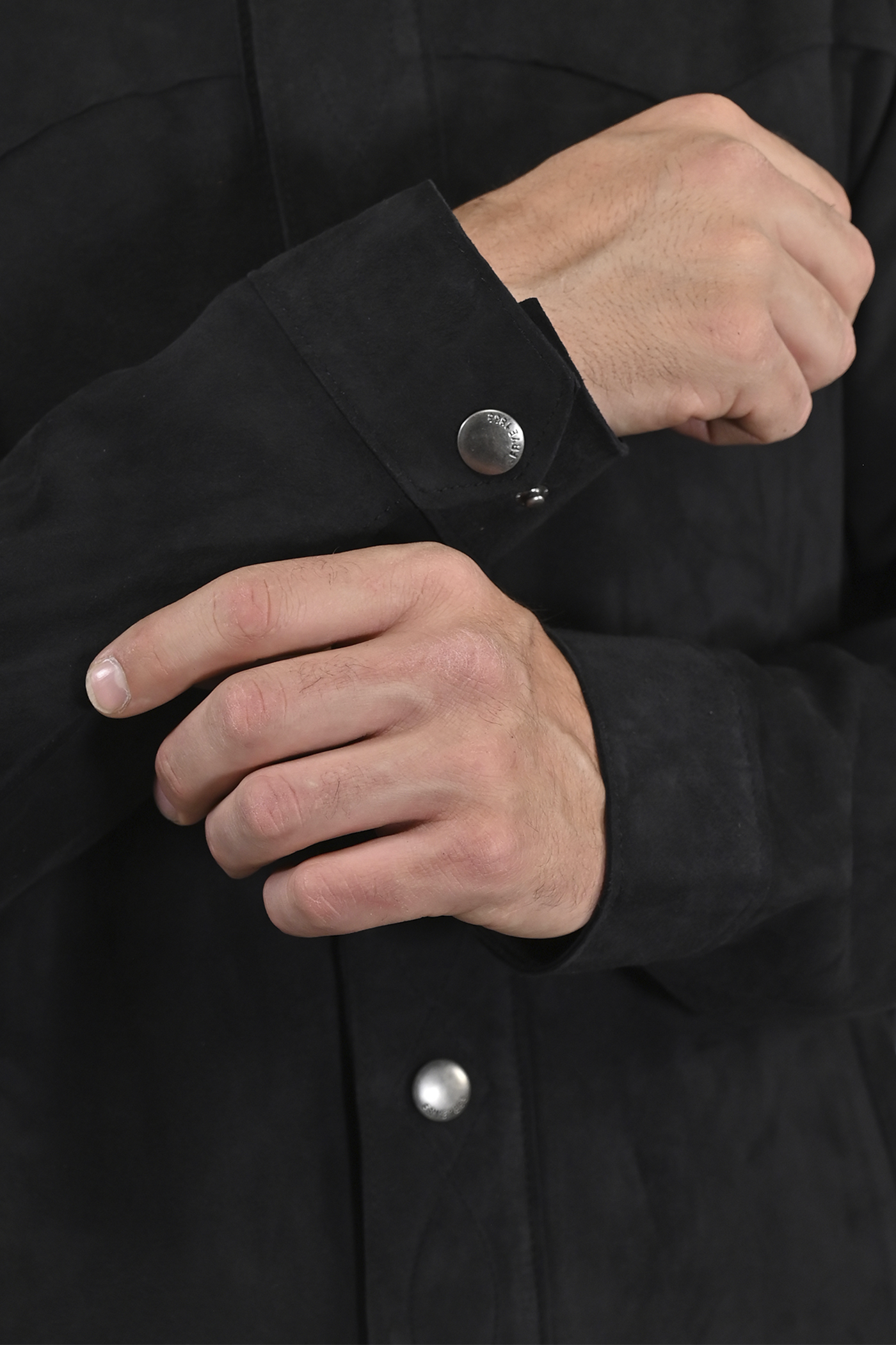 Men's Navy Blue Shacket - Stylish & Versatile Jacket for Casual & Outdoor Wear | Perfect for Fall & Winter Layering