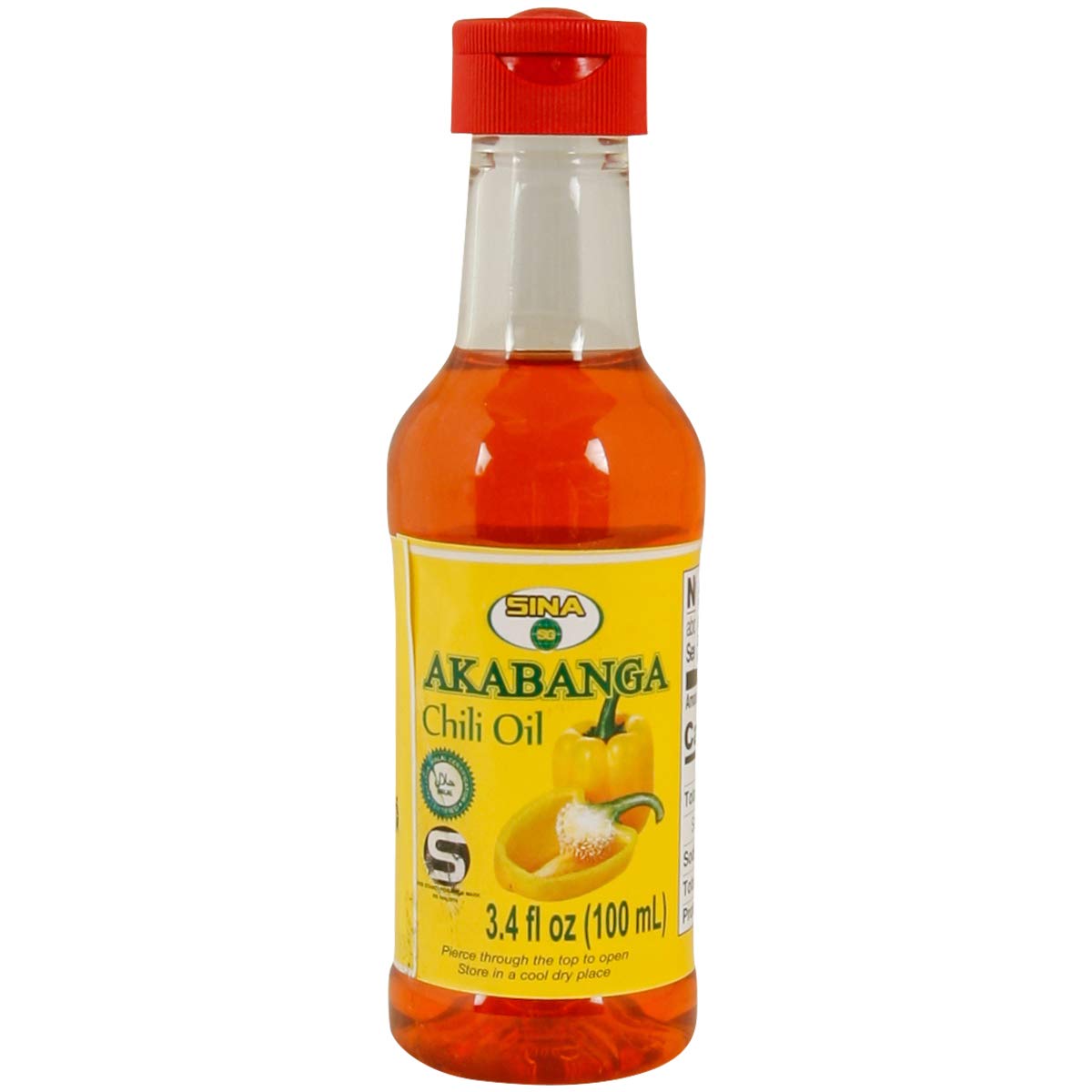 Akabanga Extra Hot Chili Sauce - 100ml (3.38oz) Premium African Spicy Sauce for Cooking, Grilling & Dipping - Perfect for Wings, Tacos & BBQ