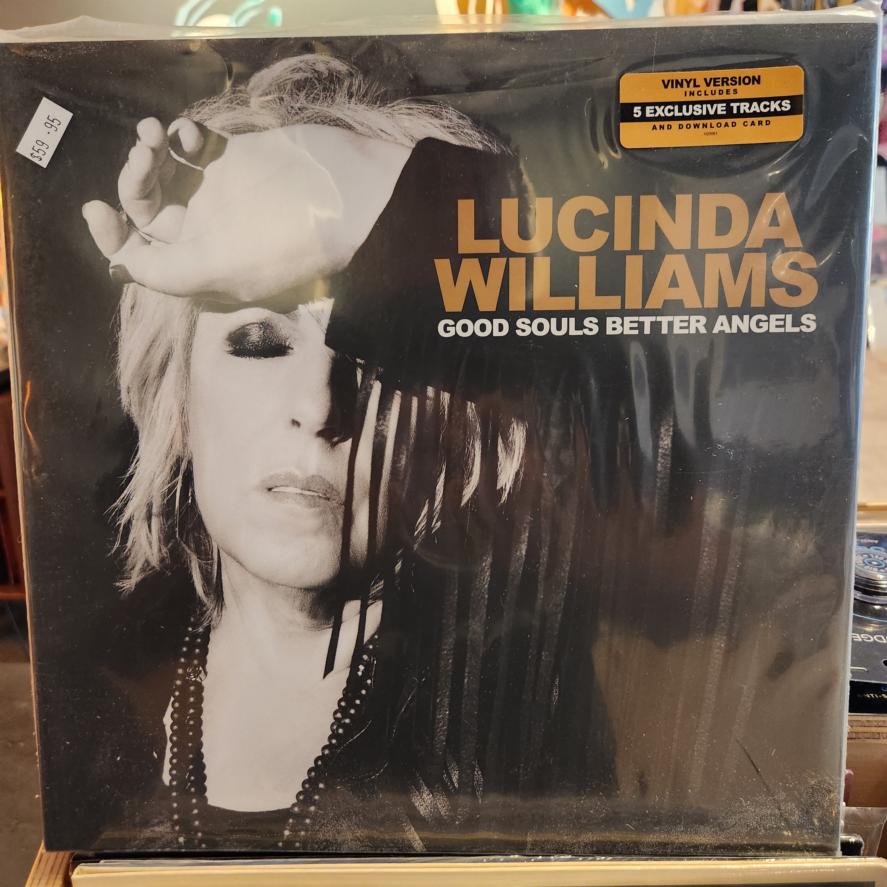 Lucinda Williams Good Souls Better Angels Vinyl LP Record - Classic Country & Folk Music for Home Listening & Collectors