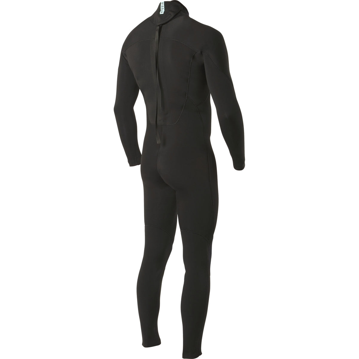 Vissla 7 Seas 4/3mm Full Back Zip Wetsuit for Men - Black - Surfing, Diving & Water Sports Gear