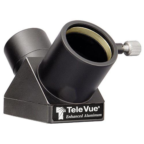 TeleVue 1.25 Inch 90 Degree Enhanced Aluminum Diagonal Mirror for Astronomy - Perfect for Telescopes, Stargazing, and Astrophotography