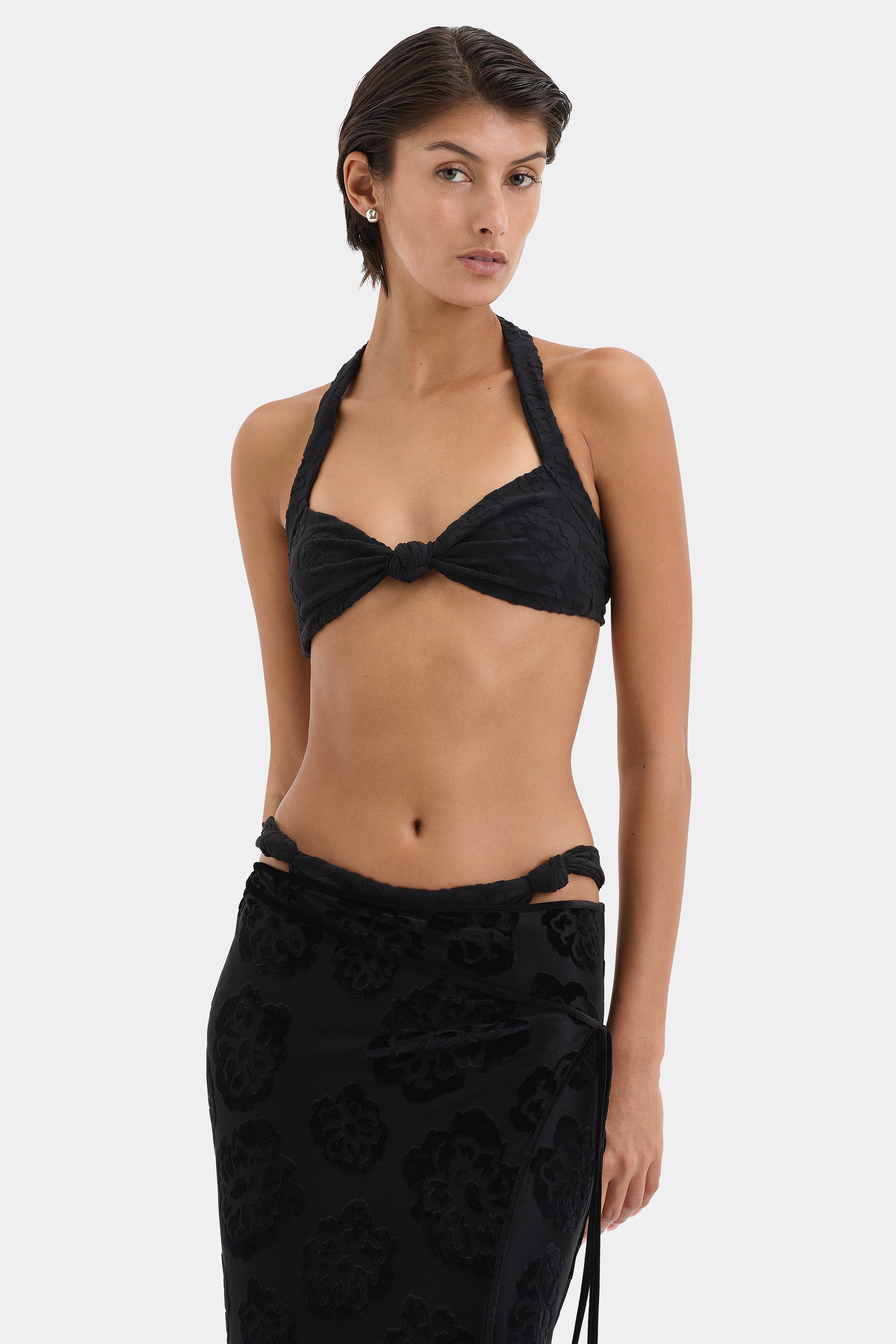 Vittoria Wrap Skirt for Women - Flowy Midi Skirt with Side Slit | Perfect for Summer, Beach, Office & Casual Outfits