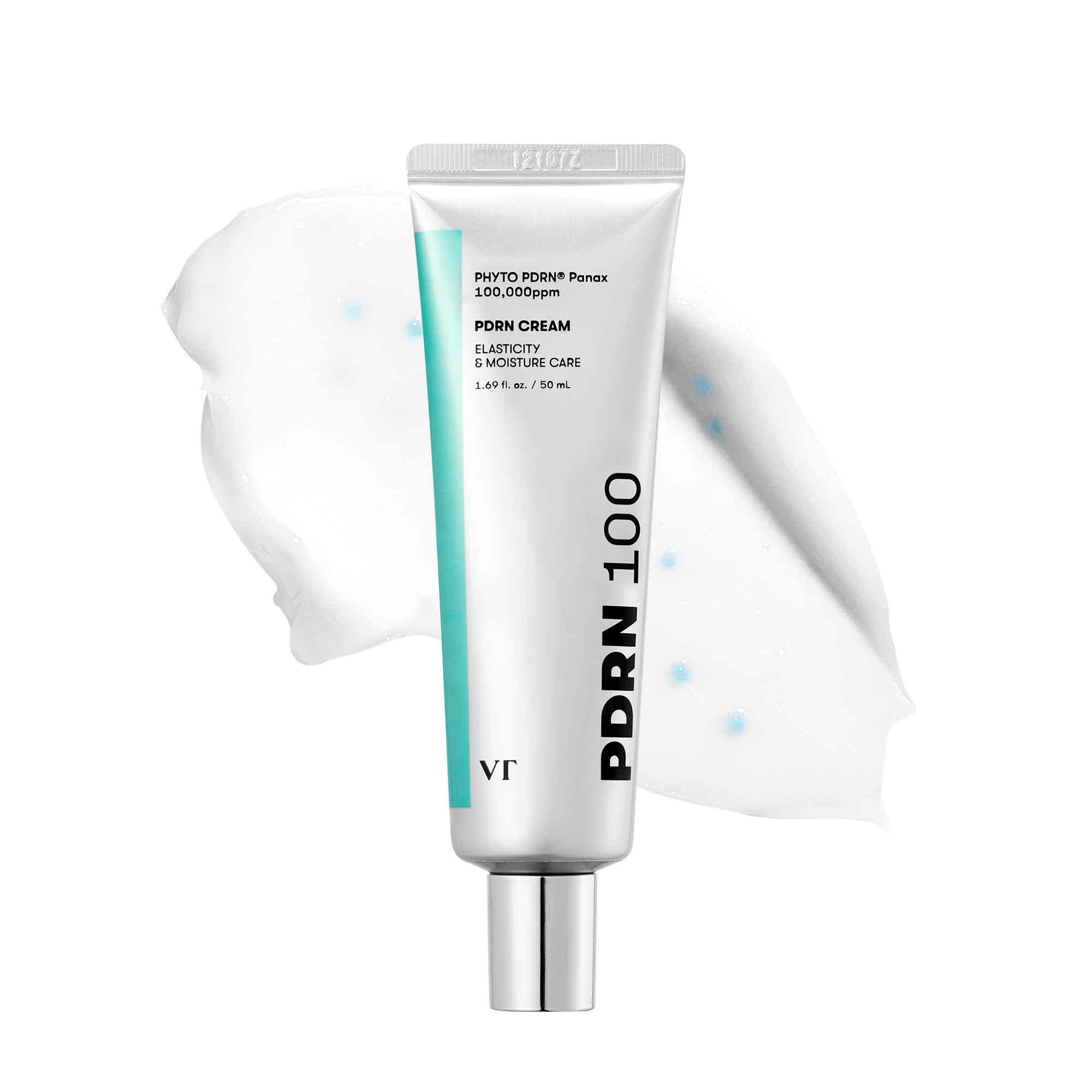 VT COSMETICS PDRN Cream 100 - 100,000 ppm Vegan PDRN Nourishing & Restorative Moisturizer for Glowing Glass Skin | Lightweight Hydrating Face Cream | Korean Skincare for Dry, Sensitive Skin | Perfect for Daily Use & Nighttime Routine