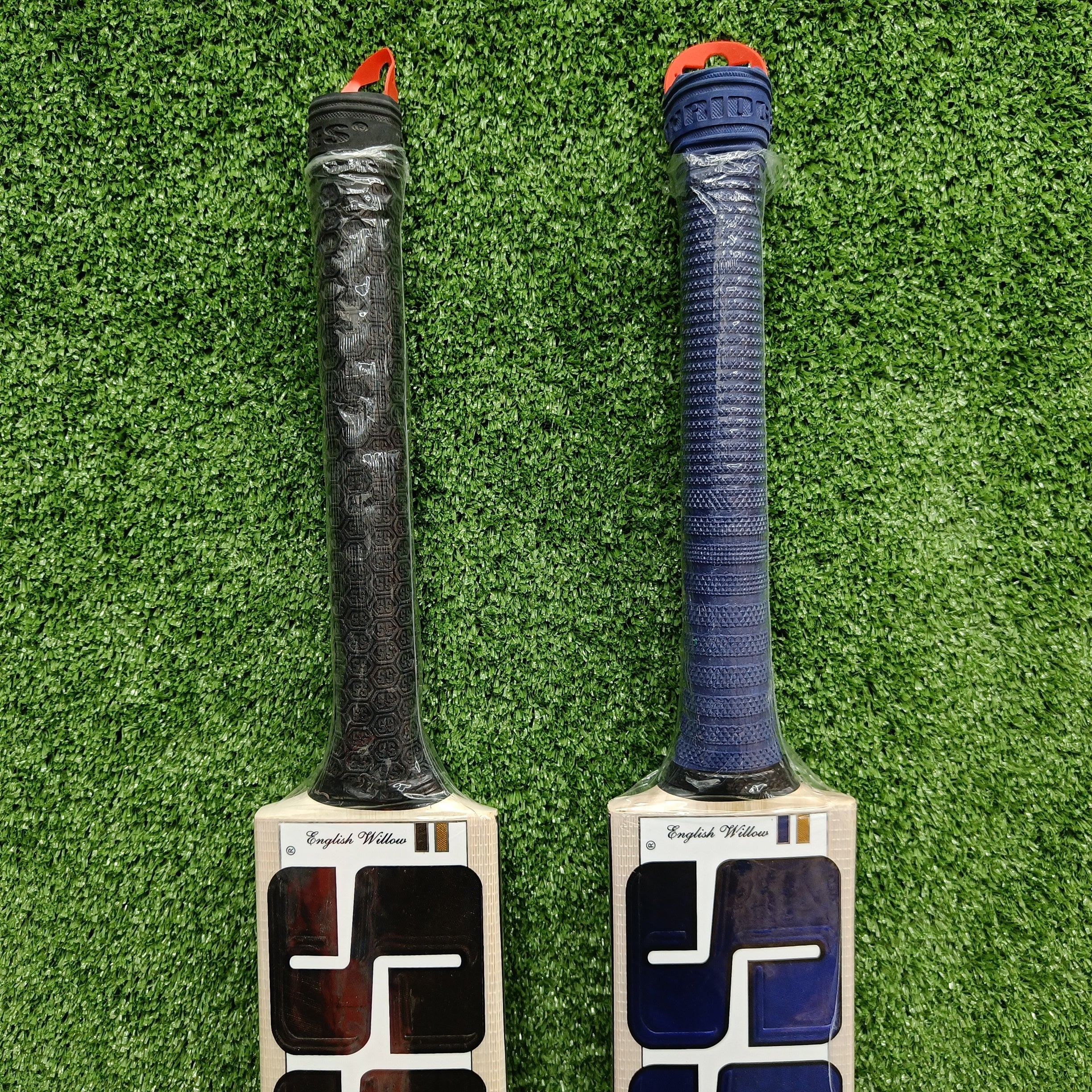 Premium SS Sky Black/Blue English Willow Cricket Bat - Professional Grade for Matches & Practice - Perfect for Outdoor Cricket Games & Training Sessions
